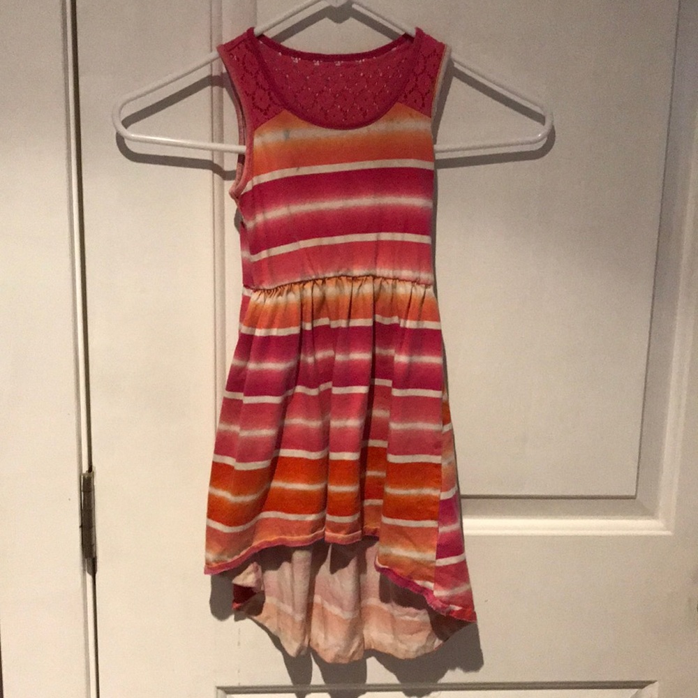 EST. 1989 Place XS(4) Pink/Orange Striped Dress